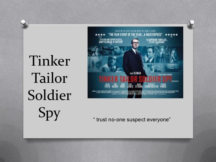 Lesson Plans Tinker, Tailor, Soldier, Spy